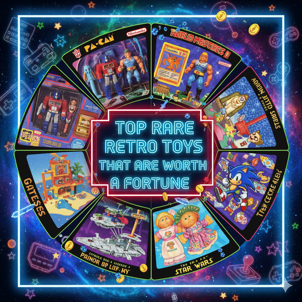 Top 10 Rare Retro Toys That Are Worth a Fortune
